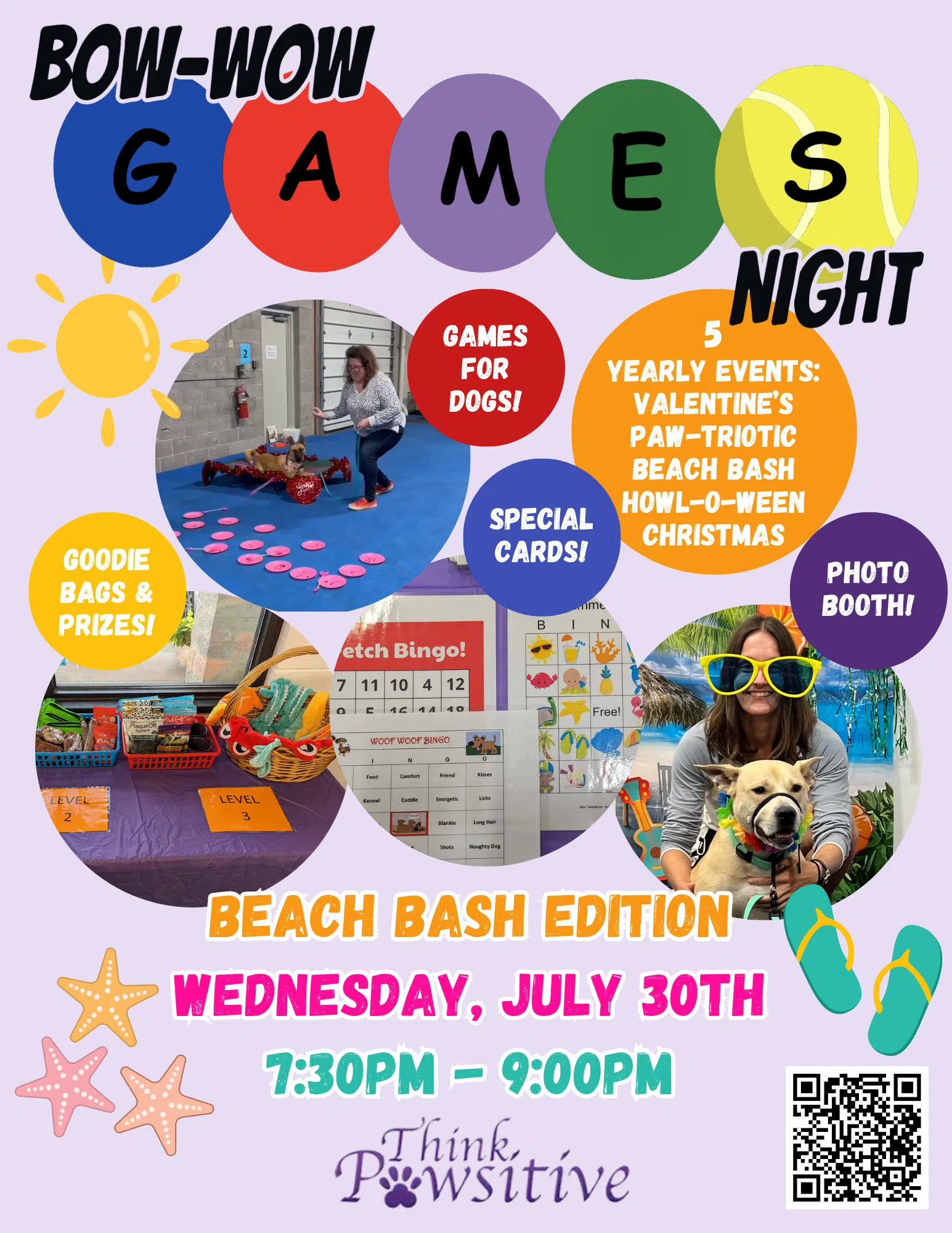 Bow-Wow Games Night Beach Bash Edition
